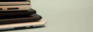 stack of gadgets